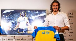 Edinson Cavani, nuevo jugador del Valencia. 