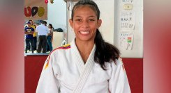 Maryuri Ureña, judoca cucuteña. 