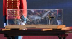 La espada de Bolívar fue uno de los episodios más comentados de la posesión./Foto AFP