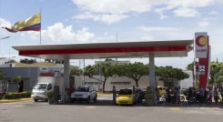 Estación de servicio en Cúcuta