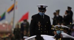 Presidente Petro no llegó al reconocimiento de la nueva Cúpula Militar./Foto: Colprensa