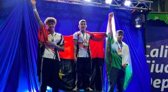 Camilo Vera, gimnasia artística de Norte de Santander. 