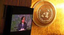 Gustavo Petro en la ONU