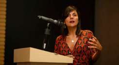 Irene Vélez, ministra de Minas.