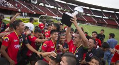 La selección Sub-23 de fútbol de Norte de Santander, tras conseguir un difícil empate 2-2 frente a Antioquia, este lunes en el General Santander, se coronó campeón del Interligas de la categoría. 