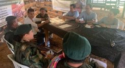 El comisionado para la Paz, Danilo Rueda, se reunió con las disidencias de las Farc./Foto Colprensa