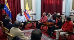 Venezuela ya ha acompañado otros procesos de paz con las guerrillas colombianas./Foto archivo La Opinión