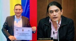 El representante Wilmer Guerrero cuestionó al senador Gustavo Bolívar por atribuirse propuesta del Día sin IVA./Fotos archivo