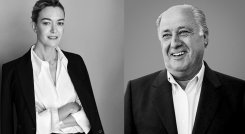 Marta Ortega y Amancio Ortega