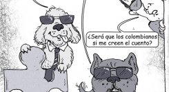 Caricatura @Colombiatura