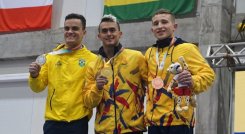 Jossimar Calvo obtuvo cuatro medallas en los Juegos Suramericanos de Asunción 2022.