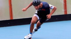 Keiner Costa, patinador cucuteño. 