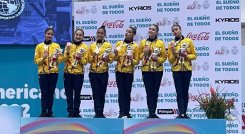 Lucia Mantilla, Gimnasta.