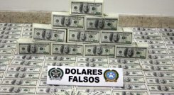 Golpe a falsificadores de moneda extranjera./Foto: Colprensa