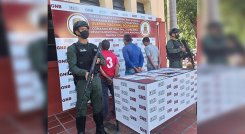 Desmantelan grupo criminal Los Carrucheros que extorsionaban a migrantes venezolanos./Foto: cortesía