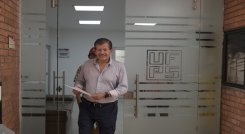 Julio Tarazona inscribió su candidatura a finales de septiembre/Foto Pablo Castillo