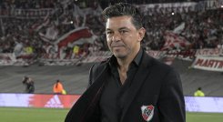 Gallardo anuncia que dejará la dirección técnica del argentino River tras ocho años./Foto: AFP