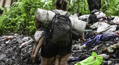 Desde 2018 han muerto al menos un centenar de personas intentando cruzar el Darién./Foto: AFP