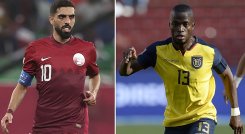 Hassan al-Haydos de Catar, y Enner Valencia de Ecuador, son los jugadores referentes de sus selecciones en el arranque de la Copa del Mundo 2022.