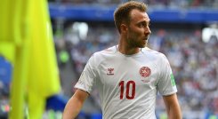 Christian Eriksen, capitán de la selección de Dinamarca.