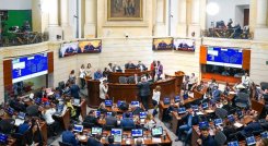 En el Congreso avanza el estudio de la reforma al Código Electoral./Foto archivo Colprensa