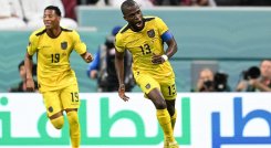 La selección ecuatoriana con dos goles de su estrella Enner Valencia (13), inició con pie derecho el Mundial.
