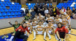 El quinteto de estrellas del Deporte hace una excelente campaña en la Liga de futsal.