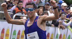 John Tello, favorito a llevarse la Media Maratón de Cúcuta. 
