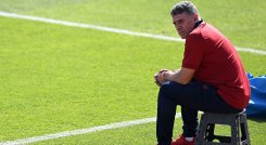 Luis Fernando Suárez, entrenador colombiano de la selección de Costa Rica en el Mundial de Catar 2022.