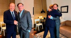 Rodolfo Hernández y Gustavo Petro