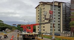  En San Cristóbal se preparan para el paso de vehículos desde Norte de Santander. 