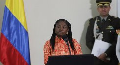 La vicepresidenta de Colombia, Francia Márquez, aseguró que ha sufrido actos de discriminación./Foto: Colprensa