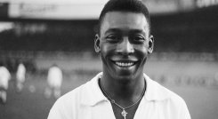 Pelé, el adolescente: los comienzos del mito./Foto: AFP