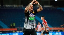 Leonardo Castro, delantero del Deportivo Pereira. 