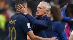 Didier Deschamps, técnico de Francia. 