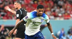El delantero inglés Marcus Rashford es la carta de gol de los 'Leones europeos para avanzar a los cuartos de final del Mundial.