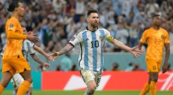 Lionel Messi, Argentina vs. Holanda. 