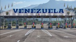 Así se observa el Puente Tienditas del lado venezolano