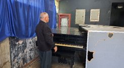 Se logró una alianza para reparar el único piano de cola que existe en Táchira./ Foto: Anggy Polanco / La Opinión 