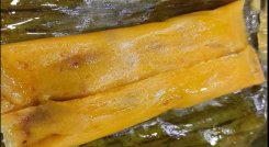 La hayaca tachirense es popular entre los nortesantandereanos por su singular sabor. / Foto: Anggy Polanco / La Opinión 