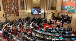 En el Congreso de la República, Gustavo Petro consolidó un apoyo fundamental para sacar adelante sus proyectos. / Foto: Colprensa