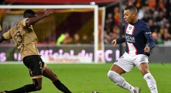 El líder de la Liga francesa el París Saint Germain tuvo una mala tarde.