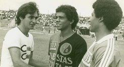 Henry 'La Mosca' Caicedo' jugó en el Cúcuta Deportivo en 1983.