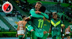 César Hinestroza, jugador del Cúcuta Deportivo