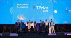 los ganadores de la iniciativa de innovación abierta TPrize del Tec de Monterrey y la Universidad de Los Andes