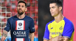 Messi y Ronaldo. 