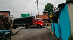 Muerte de mulero en la vía 