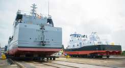 Armada dispuso de dos buques para transportar material y alimentos hacia Nariño