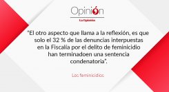 Los feminicidios 