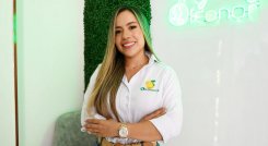 Angie Pérez, gerente de Oleonorte